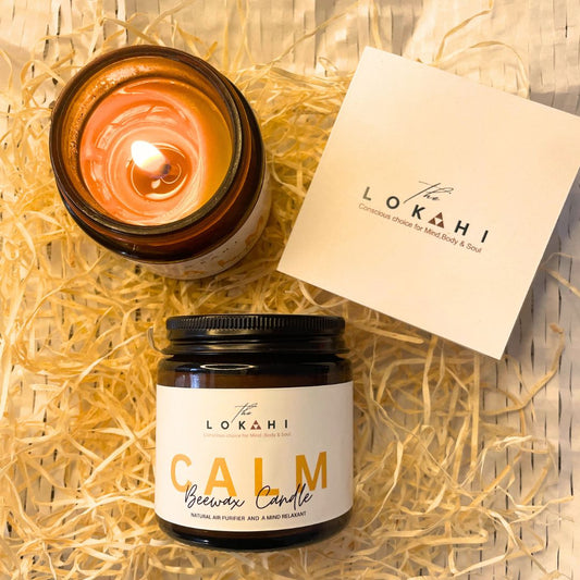 Calm Beewax Candle